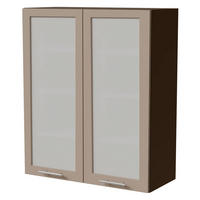 HÄNGESCHRANK Brerra W4S/80 Lava / RAL 1019 graubeige Matt 80 / 32,5 / 96cm - Dunkelgrau/Graubraun, Holz/Holzwerkstoff (80/96/32.5cm) - Feldmann-Wohnen