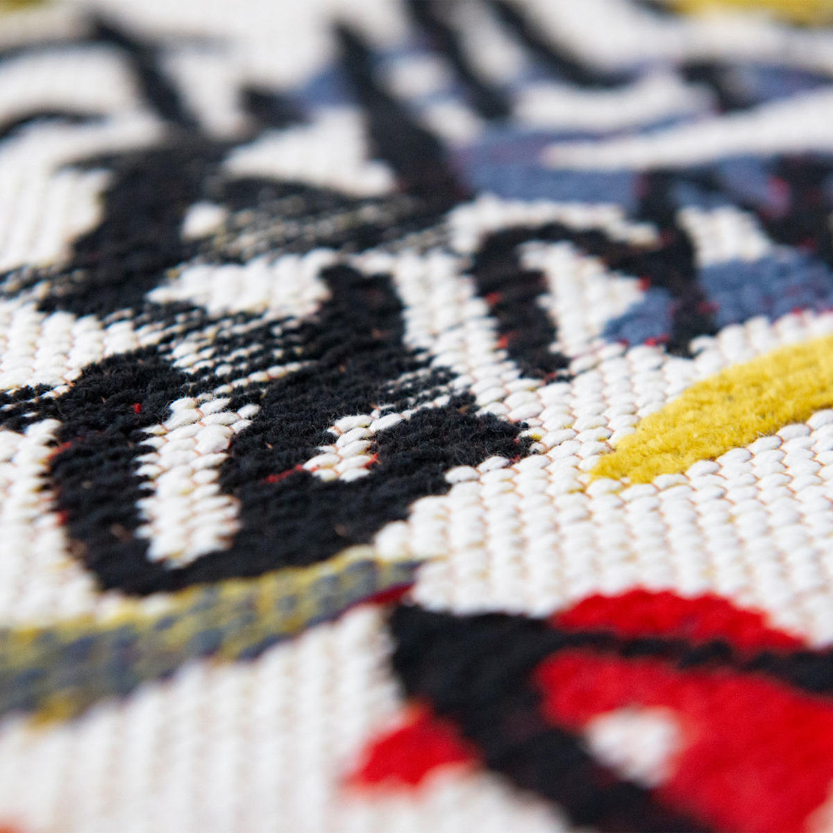 TEPPICH Street Graph Gallery 240/240 cm - Multicolor, Textil (240/240cm) - Louis De Poortere