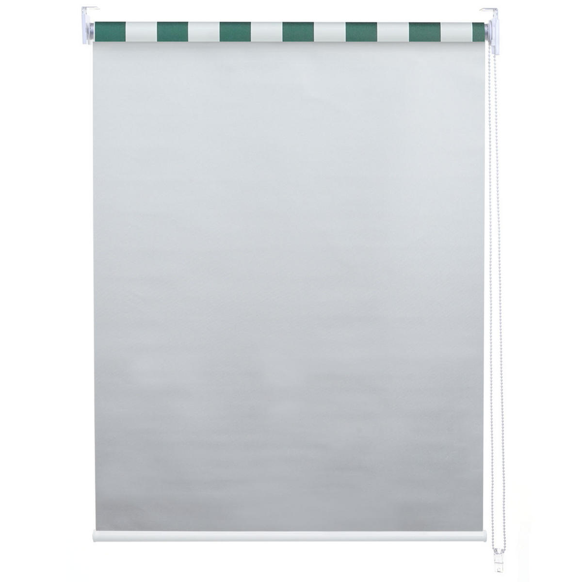ROLLO Grün, Weiß - Weiß/Grün, Textil (120/160/7cm) - Jamb