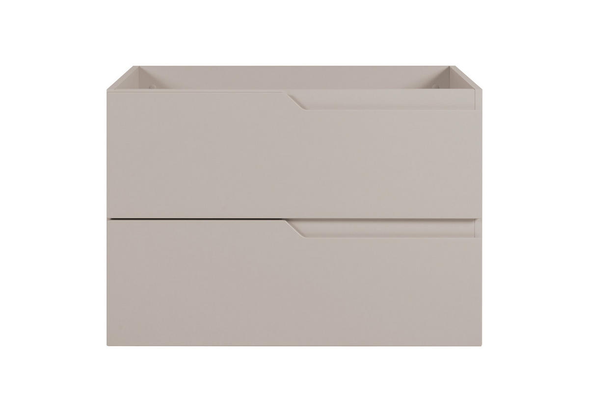 BADEZIMMERSCHRANK: Kaschmir, 80 x 57 x 46 cm - Kaschmir, Holzwerkstoff (80/57/46cm) - 3XE LIVING