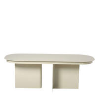 COUCHTISCH - Metall - Mol - Graubraun, Metall (120/44/45cm) - Drawer