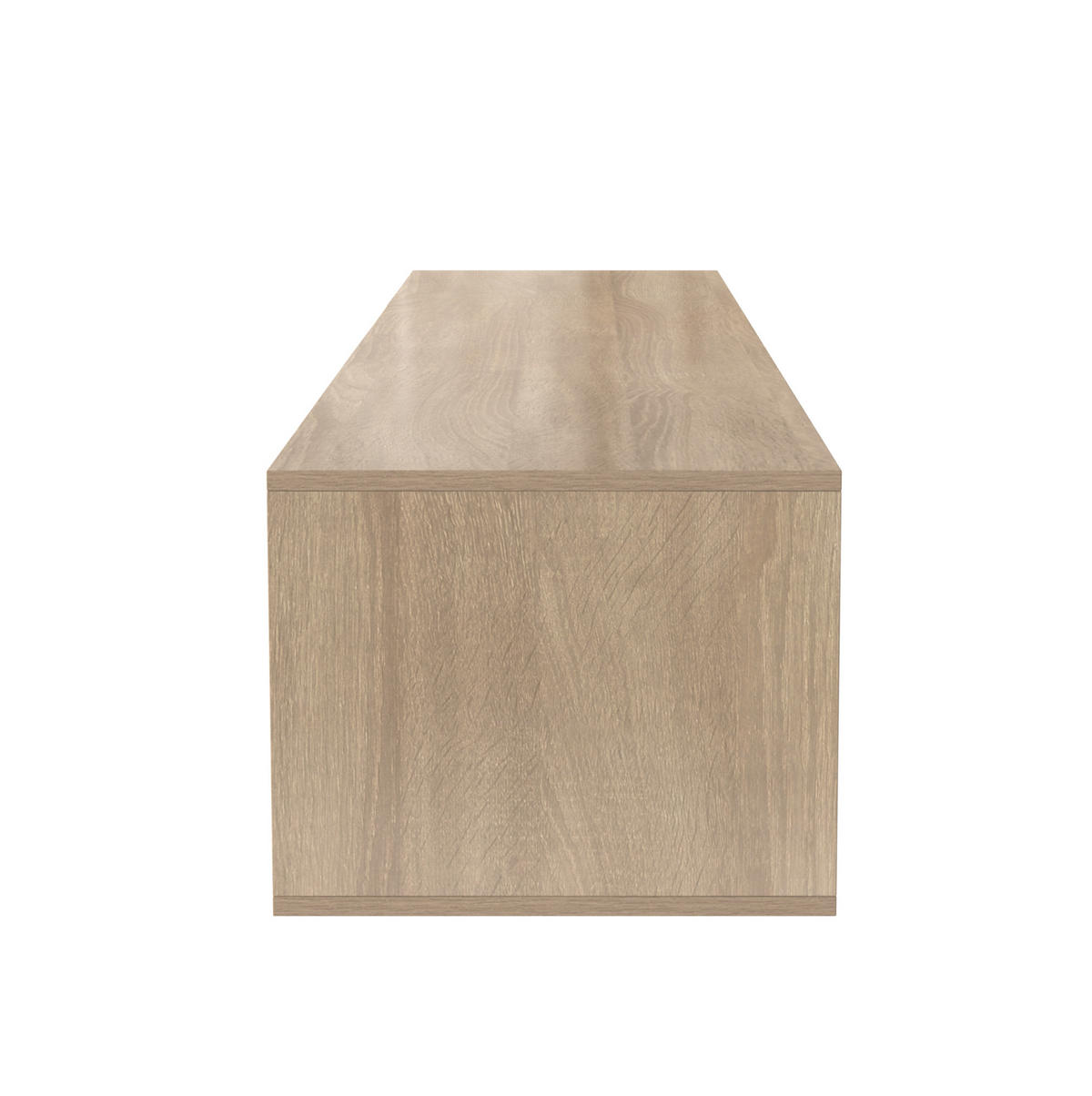 LOWBOARD 180/35/30 cm aus Holzwerkstoff mit Hochglanzfront und LED-Beleuchtung Weiß - Weiß, Holzwerkstoff (180/30/35cm) - Modenvie