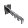 TRÄGER FÜR INNENLAUFSTANGEN 14x35 mm, Smartline 3-läufig lang, Chrom - Chromfarben, Metall (14.5/6.5/4.5cm) - INTERDECO
