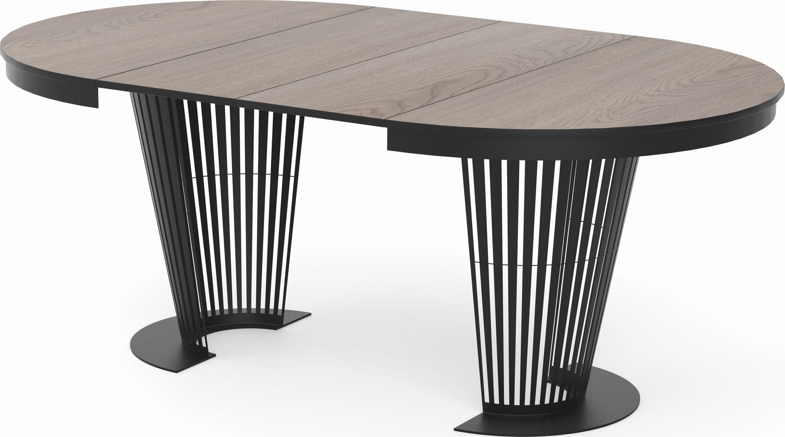 Thumbnail - WFL Group Esstisch, Eiche, Holzwerkstoff, 10-Sitzer, Rund,Rund, 120x76x120 cm, Wohnzimmer, Wohnzimmertische, Couchtische