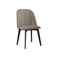 ESSZIMMERSTUHL Monti III Pik Gerade - Schwarz/Naturfarben, Holz/Textil (48/83/55cm) - MIRJAN24