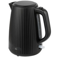 WASSERKOCHER DE-07944 1,7 L, Schnellkochfunktion Schwarz - Schwarz, Kunststoff (15.6/23.3/21.4cm) - ComfortXL
