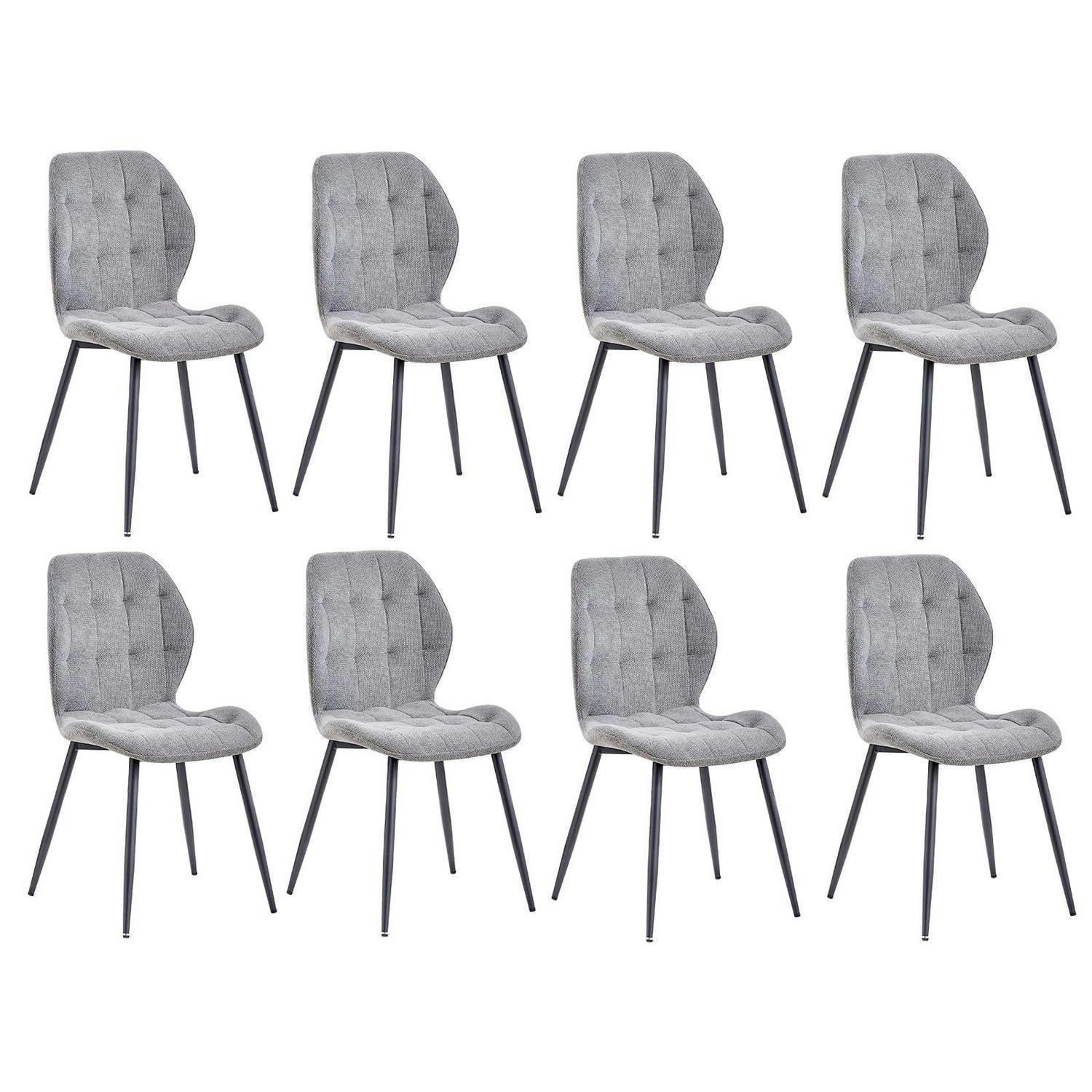 XXXLutz Esszimmerstuhl Grau 43x86x46 cm