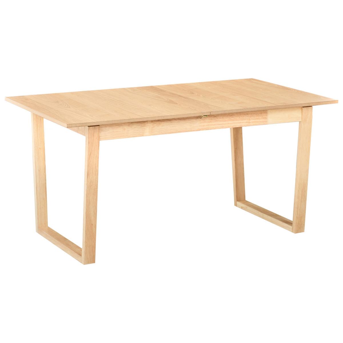 JÍDELNÍ STŮL vysunovací Světlý Jasan 160-200/95 cm Camden - světle hnědá, kompozitní dřevo (160/95/76cm) - Beliani
