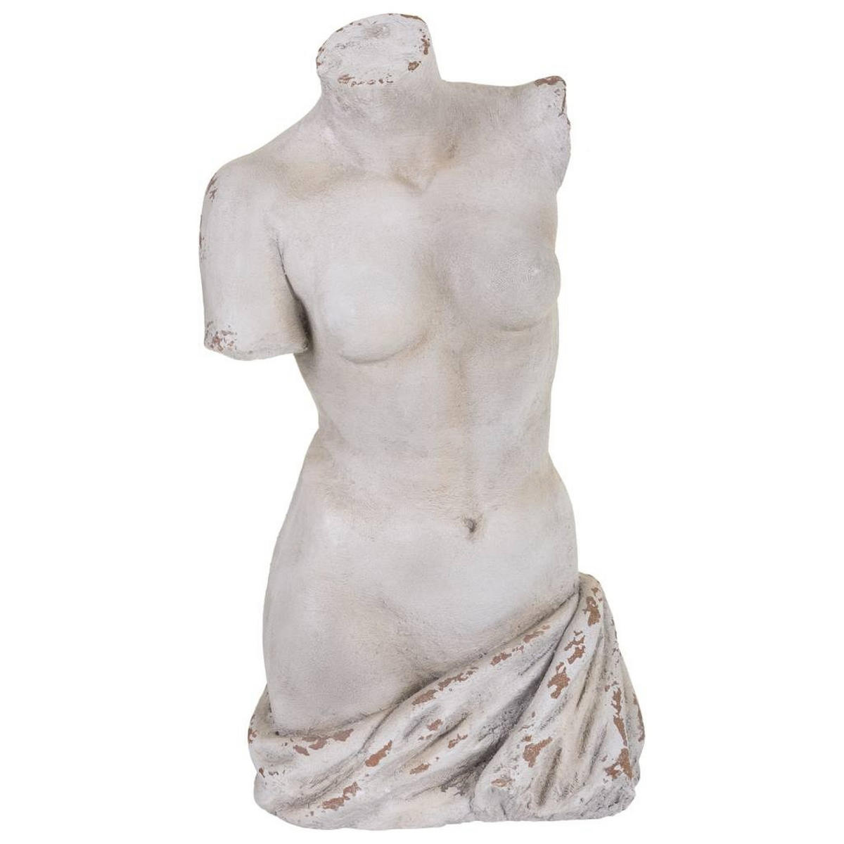 DEKORATIONSSTÜCK, weiß, 38x26x72cm - Weiß, Stein (38/72/26cm) - Wanderlust