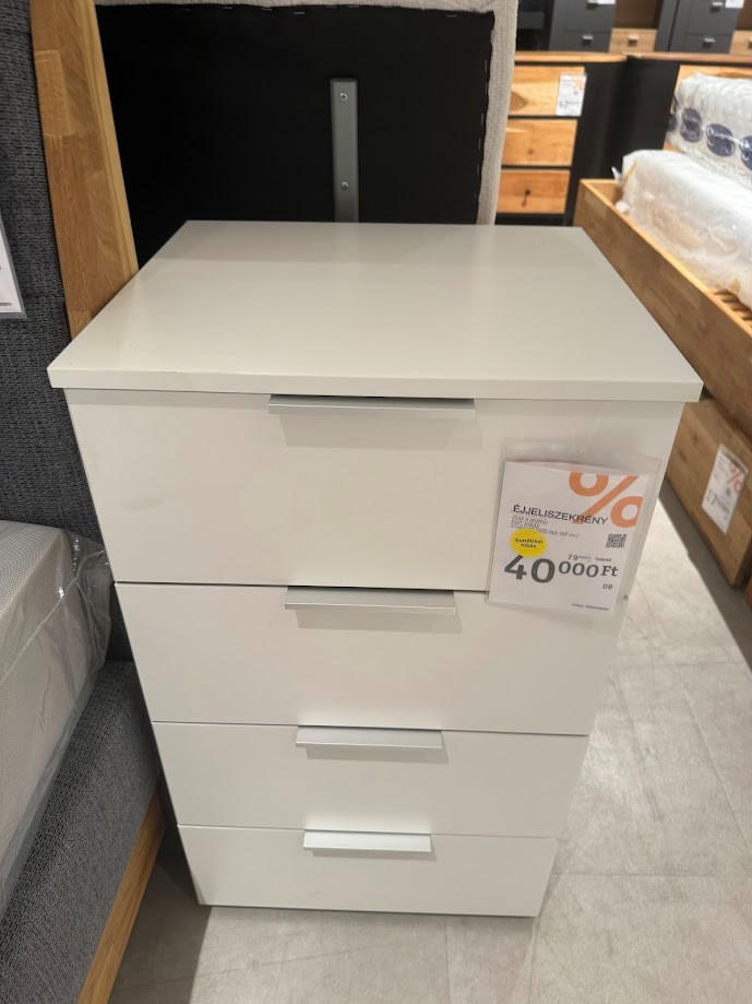 ÉJJELISZEKRÉNY ALABAMA-BUDAÖRS OUTLET - Xora