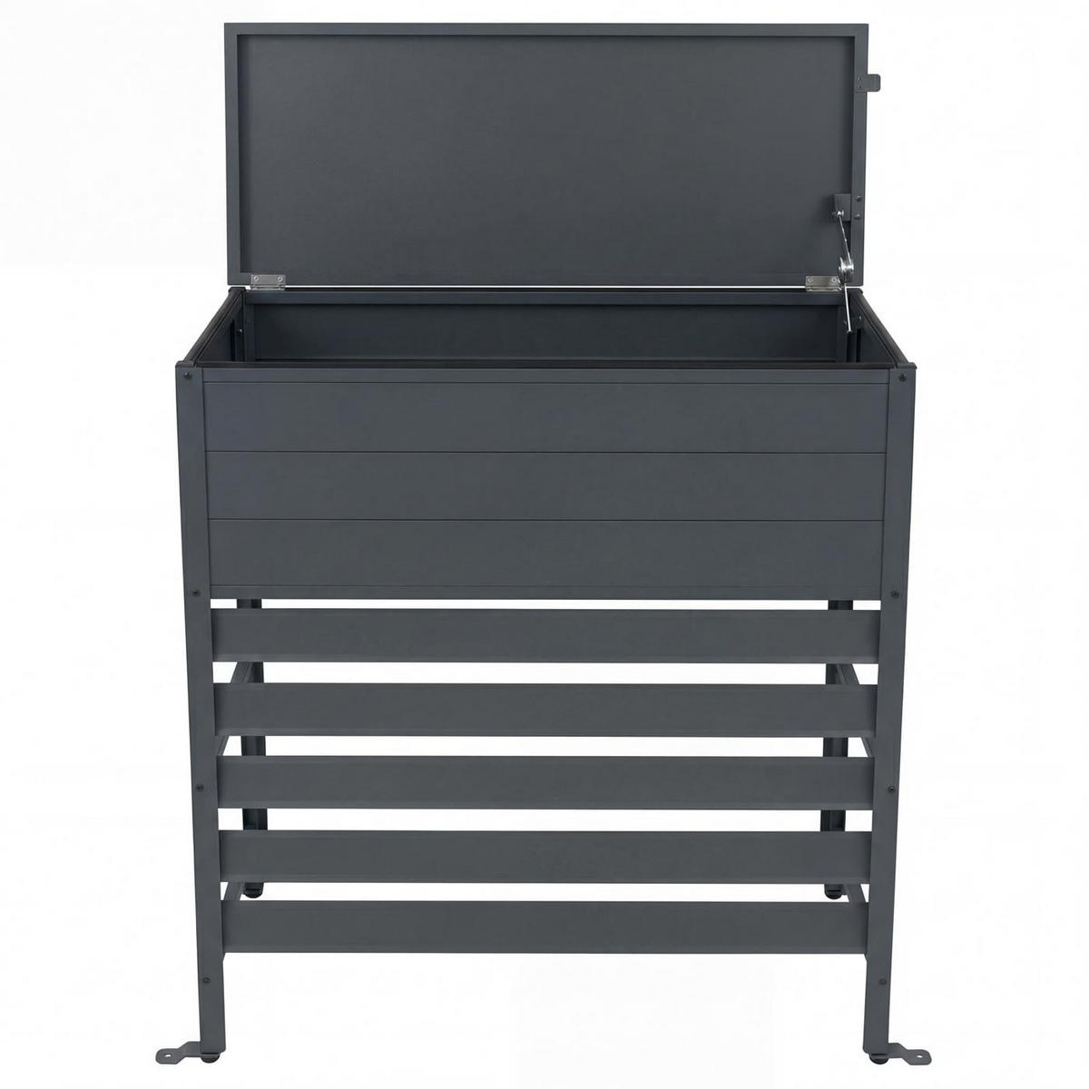 VERKLEIDUNG für Klimaanlage/Wärmetauscher 110x96x43cm Anthrazit - Anthrazit, Metall (96/110/43cm) - PROREGAL
