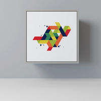 SIDEBOARD FUTURE SIGN, Grau, 57,5x42x57,5 cm, Ohne Füße - Multicolor/Grau, Holzwerkstoff (57.5/57.5/42cm) - SpaceRebels