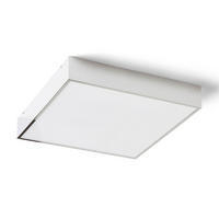 DECKENLEUCHTE MERANO LED 35 Chrom 24 W IP44 - Chromfarben, Metall (35/35/6cm) - Rendl