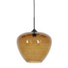 HÄNGELAMPE Mayson Braun Ø40/34 cm - Braun, Glas (40/40/34cm) - Light & Living