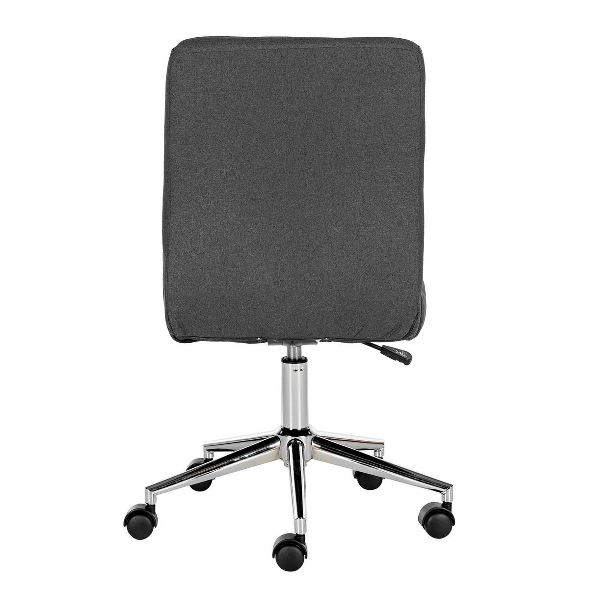 BÜROSTUHL - Metall / Textil - Grau, Textil/Metall (46/91/62cm) - home24