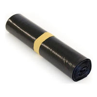 MÜLLSÄCKE Schwarz 120L 25 Stück Reißfest - Schwarz, Kunststoff (70/110cm) - Resch