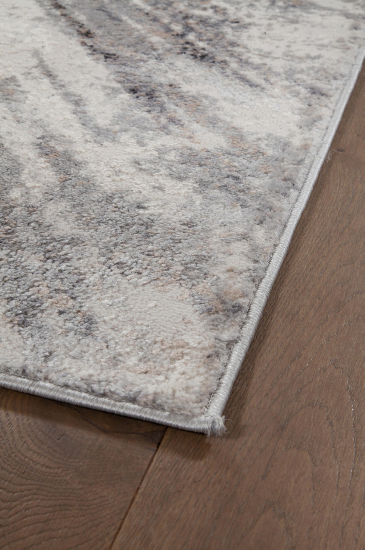 TEPPICH modern Flachgewebe FUJI Grau 160 x 230 cm - Grau, Textil (160/230cm) - Novatrend