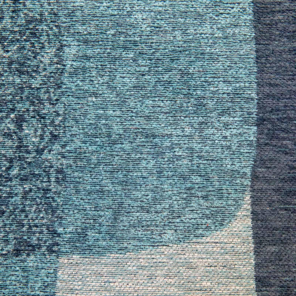 TEPPICH Poum Poum Clear Sky 170/240 cm - Blau, Textil (170/240cm) - Lola&Moi