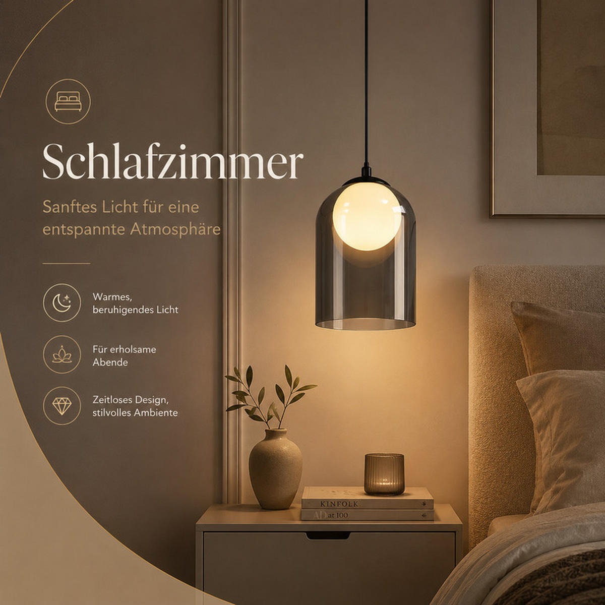 PENDELLEUCHTE Margossian 8/8/145.5 cm - Schwarz, Metall (142/12/12cm) - Nettlife