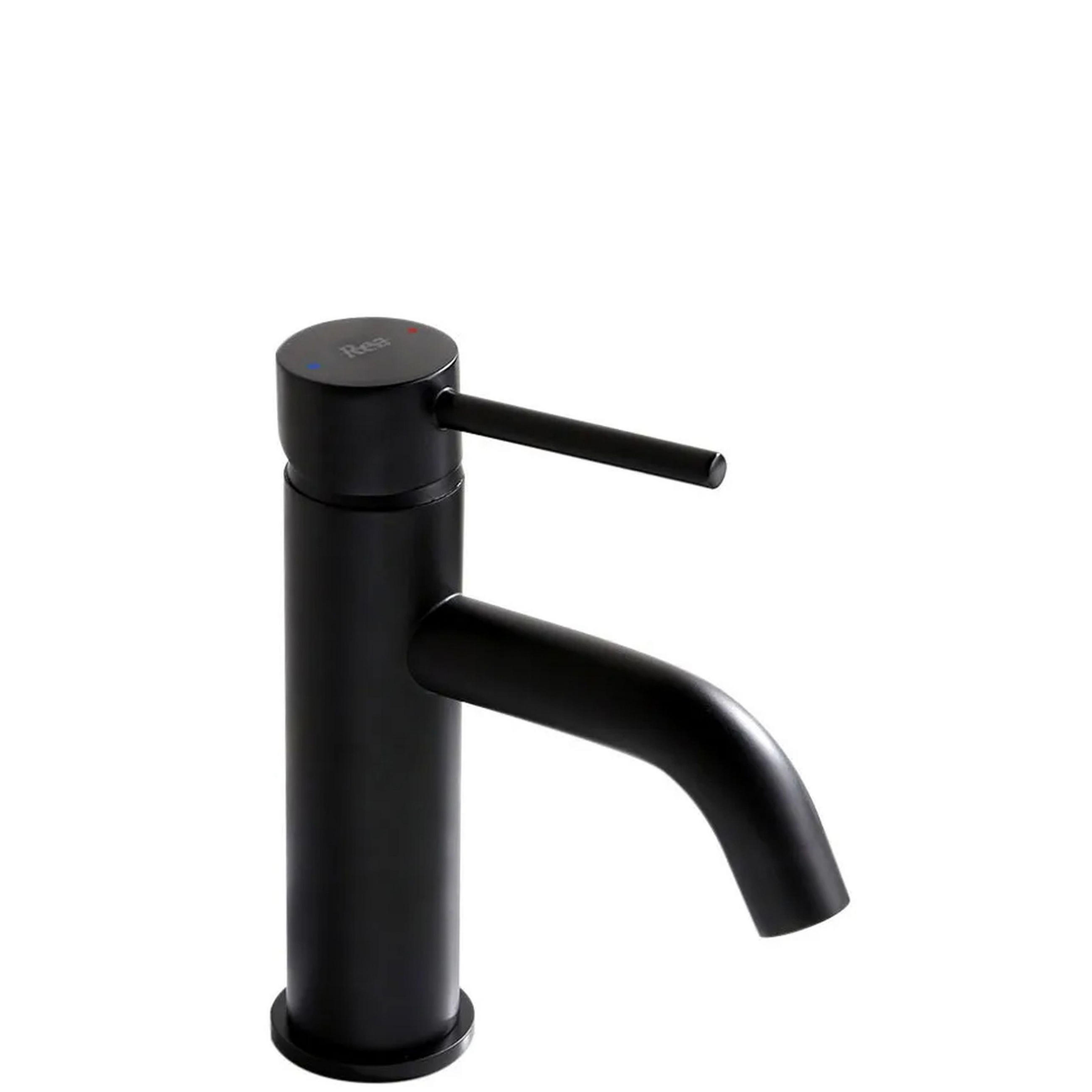 REA Waschbeckenarmatur Schwarz 5x16.5x15 cm