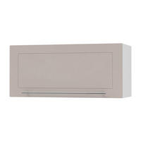 KLAPPHÄNGESCHRANK Kvantum W4B/80 Weiß / Kaschmir Matt 80 / 32,5 / 36cm - Kaschmir/Weiß, Holz/Holzwerkstoff (80/36/32.5cm) - Feldmann-Wohnen