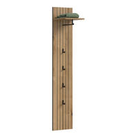 GARDEROBEPANEEL STATION (B/H/T: ca. 31/160/27 cm) in Evoke Oak Nachbildung/Evoke Oak Nachbildung - Eichefarben, Holzwerkstoff (31/160/27cm)