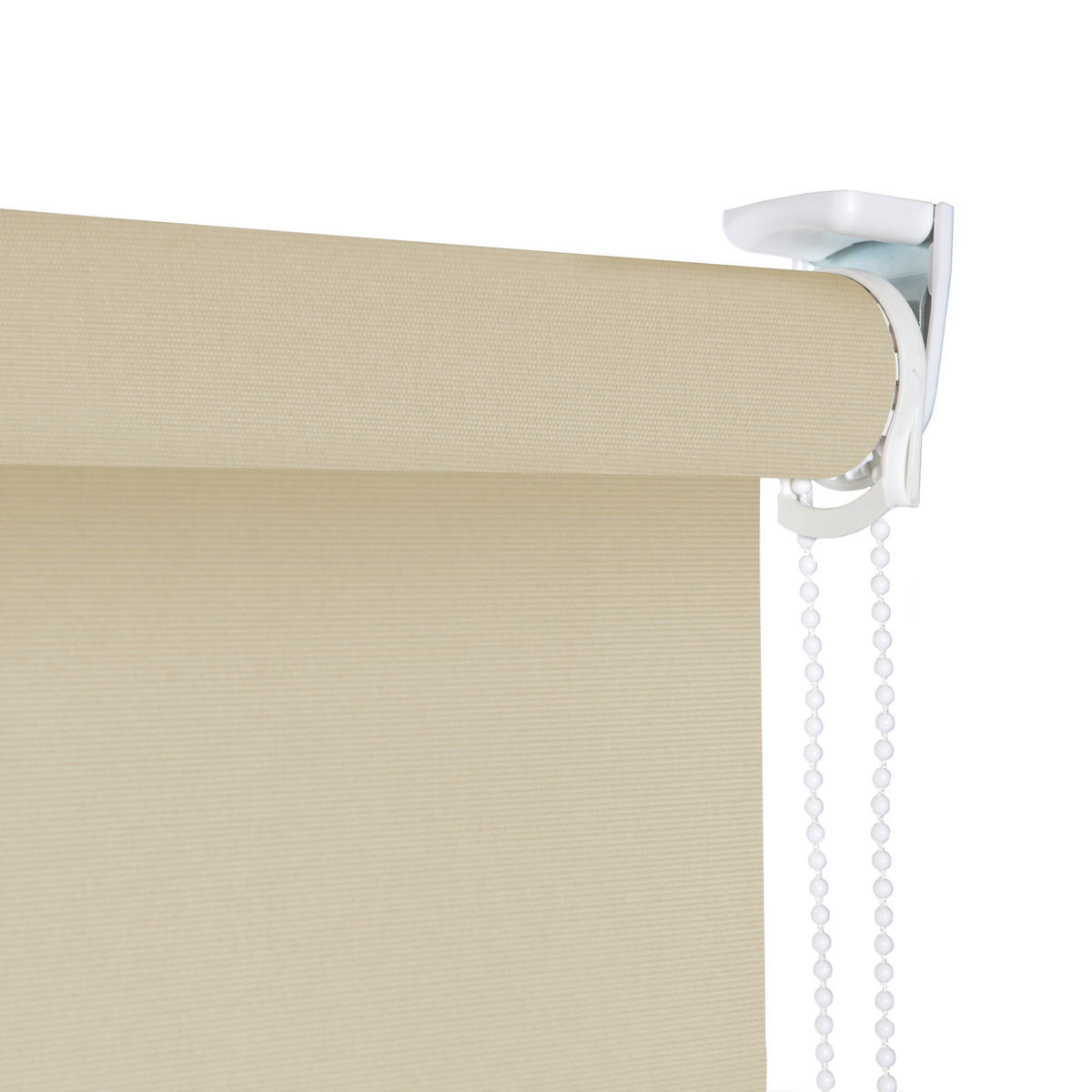 SEITENZUGROLLO lichtdurchlässig Ecofuture (100% Recyceltes Polyester) - Beige, Textil (105/250/250cm) - VIEWTEX