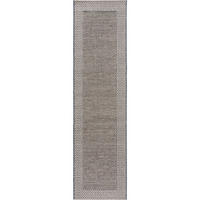 OUTDOORLÄUFER River Beige/Blau 67x240 cm - Beige, Textil (67/240cm) - benuta Nest