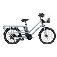 CARGO E-BIKE 24" LOADER - Grau, Metall (110cm) - LLOBE