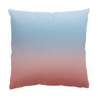 KISSENBEZUG Blau-Rosa Farbverlauf 40/40 cm - Blau, Textil (40/40cm) - Bilderwelten