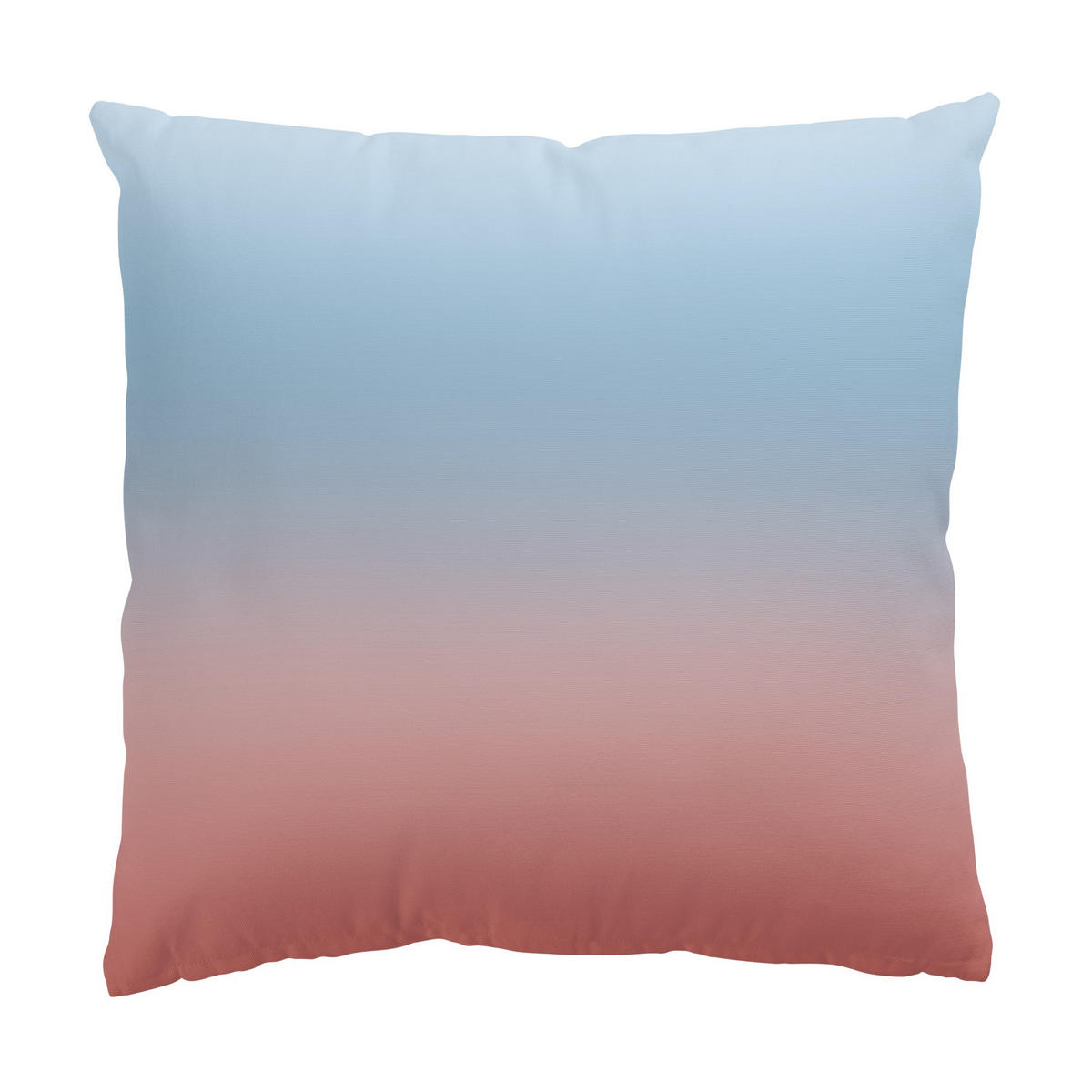 KISSENBEZUG Blau-Rosa Farbverlauf 40/40 cm - Blau, Textil (40/40cm) - Bilderwelten