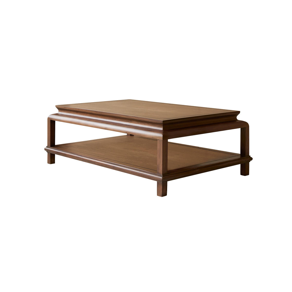 COUCHTISCH Achille Dunkelbraun aus Akazie - Dunkelbraun, Holz (78/115/40cm) - Tikamoon