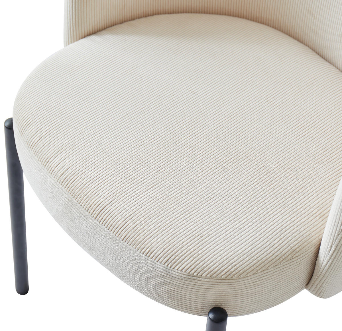STUHL 2er-Set Kord Beige - Beige, Holz (50/76/60cm) - Nordlys