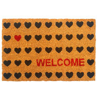 ROHOŽ - viacfarebná, textil/plast (60/40cm) - Relaxdays
