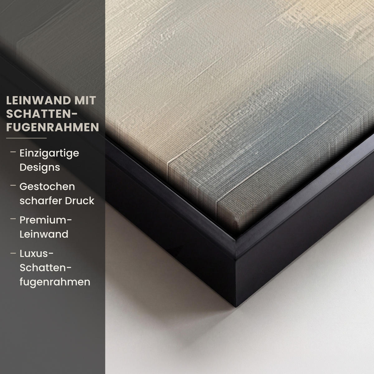 LEINWAND Bilder mit Rahmen - Segelschiff - Meer - Bewölkt - 60x80 - Creme, Textil (60/80cm) - MuchoWow