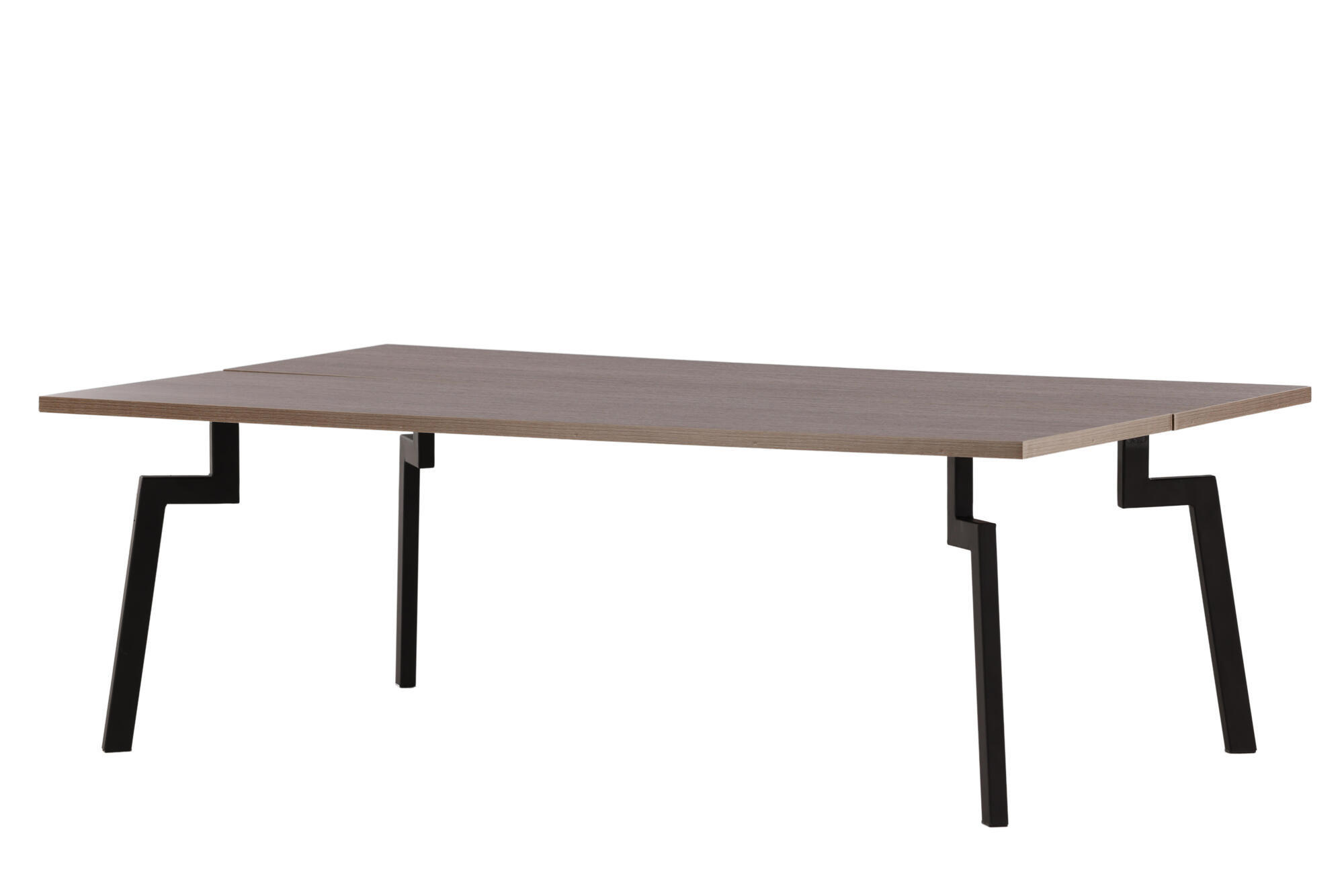 Furnlux Couchtisch Braun 70x40x120 cm