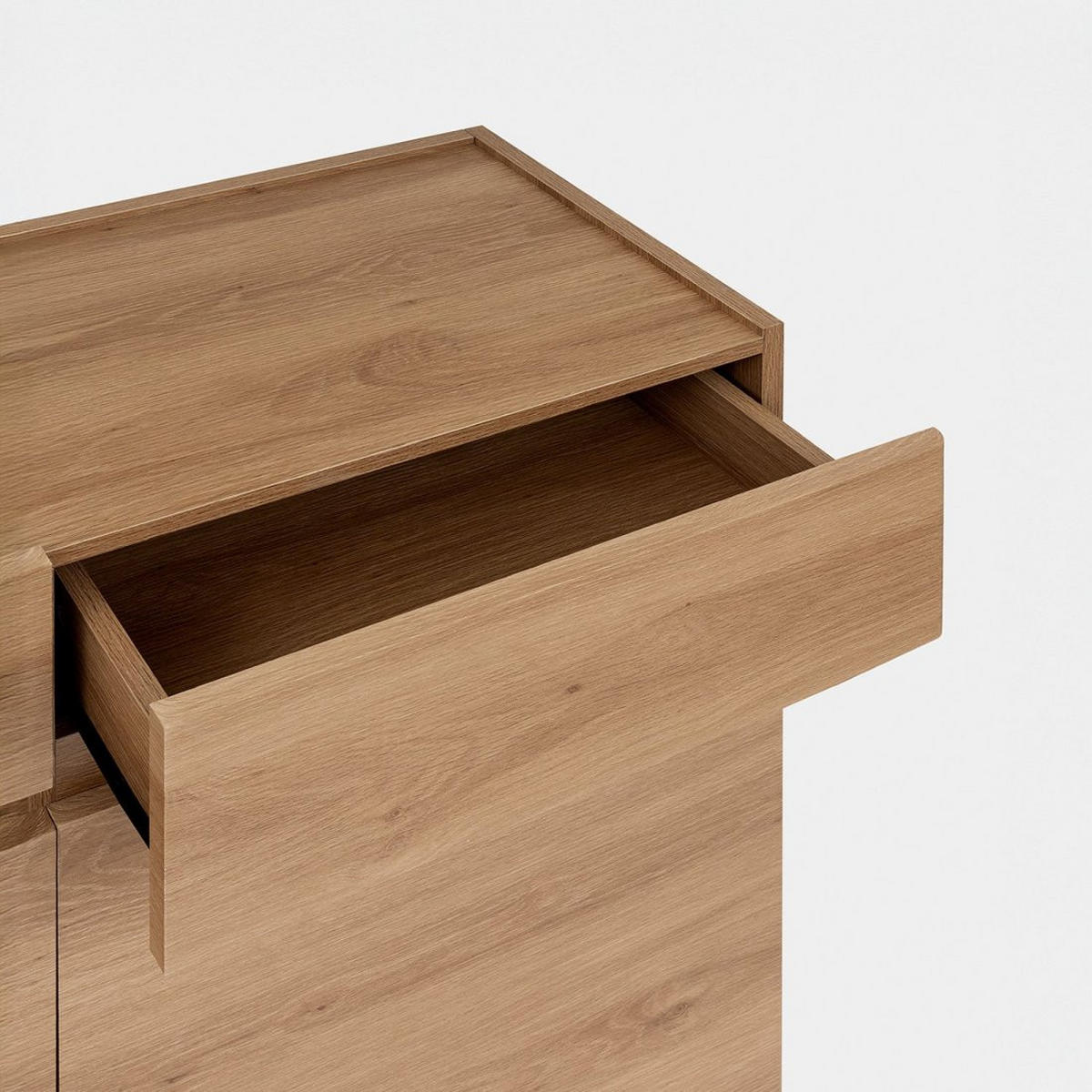 ANRICHTE NIEDRIGE Einar Natürlich 150 cm x 80 cm - Naturfarben, Holzwerkstoff (150/80/40cm) - Klast Home