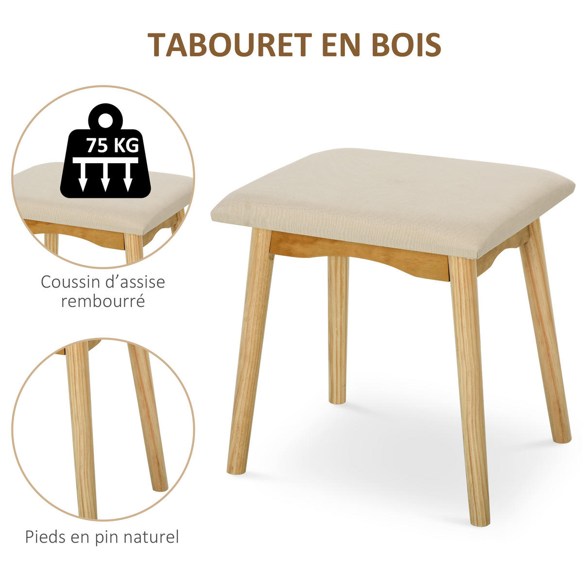 SCHMINKTISCH DE-18284 Weiß - Weiß, Holzwerkstoff (40/127/80cm) - ComfortXL