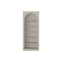BÜCHERREGAL - 74 cm x 35 cm - holz - beige Cymora - Beige, Holz (74/180/35cm) - Vente-Unique