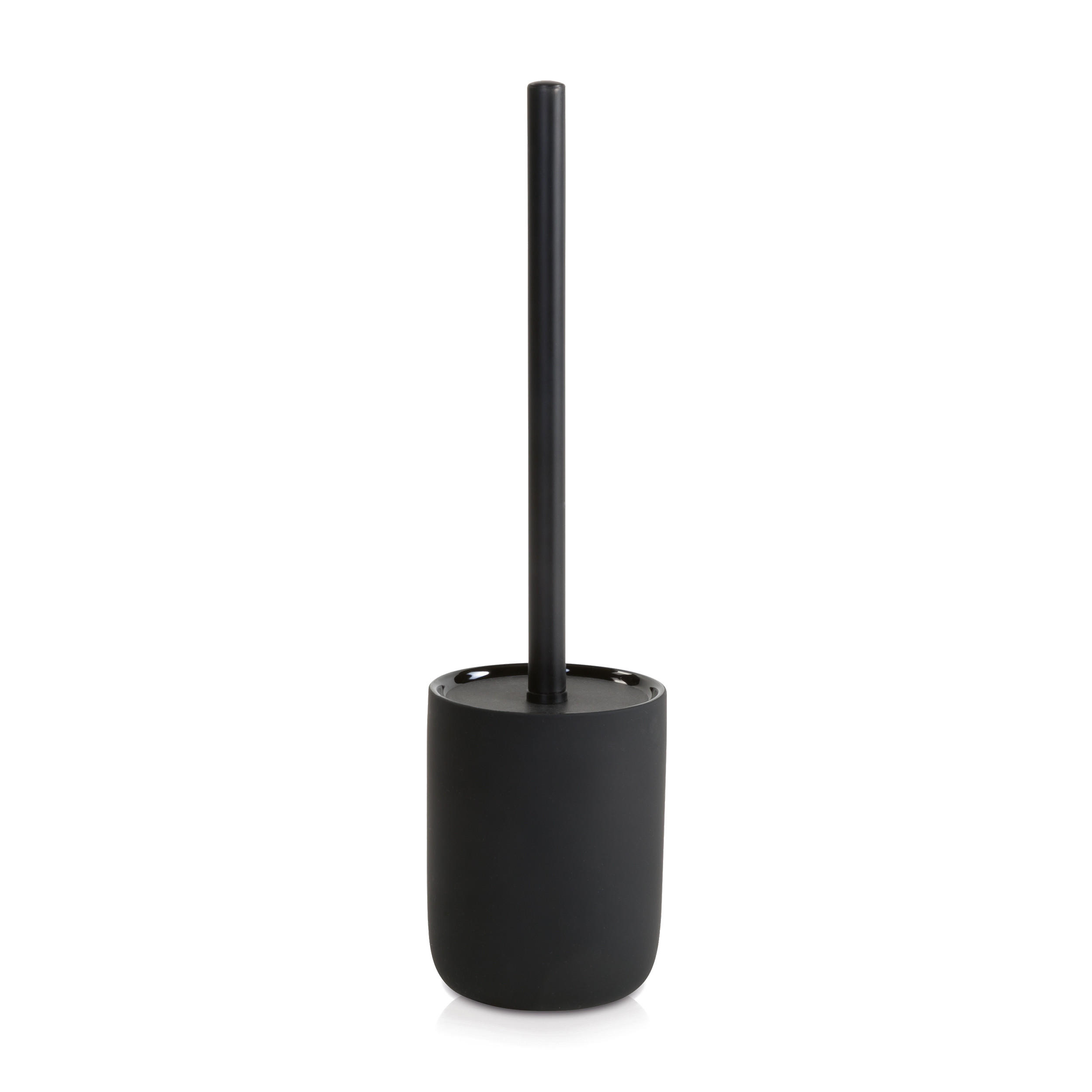 TOILETTENBÜRSTE BLACK VELVET - Schwarz, Keramik (10/38.5/10cm) - MÖVE