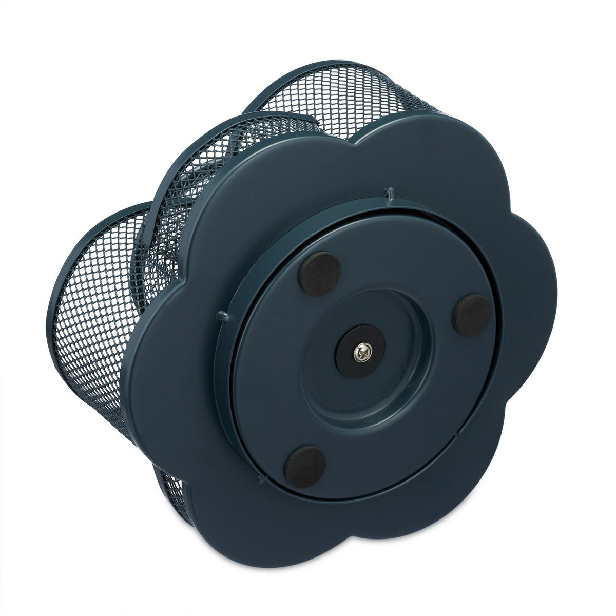 STIFTEHALTER - Anthrazit, Metall (17/16/10.5cm) - Relaxdays