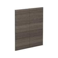 KUCHYŇSKÁ DVÍŘKA R-Line Ušlechtilá šedá - šedá, kompozitní dřevo (59.2/71.3/1.6cm) - Vicco