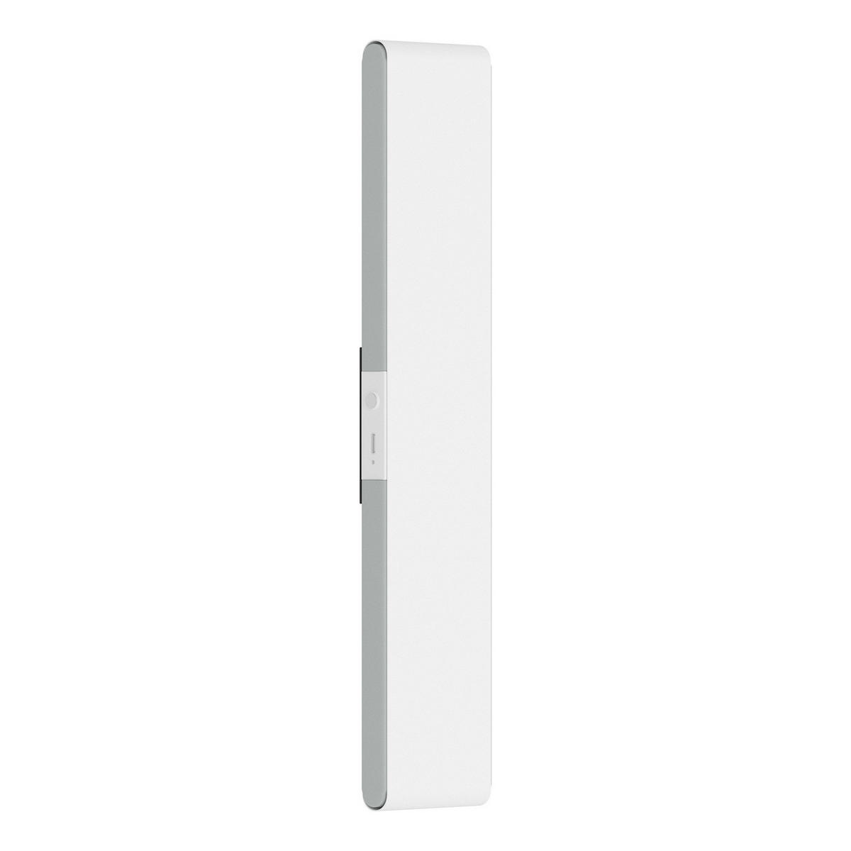 AKKU-WANDLEUCHTE inkl. Fernbedienung - Dimmbar - Aluminium - Weiß, Metall (7/32/46cm) - home24