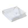 HAMMAM-TUCH Cancun schneeweiß 90 x 180 cm - Weiß, Textil (90/180cm) - Vivaraise