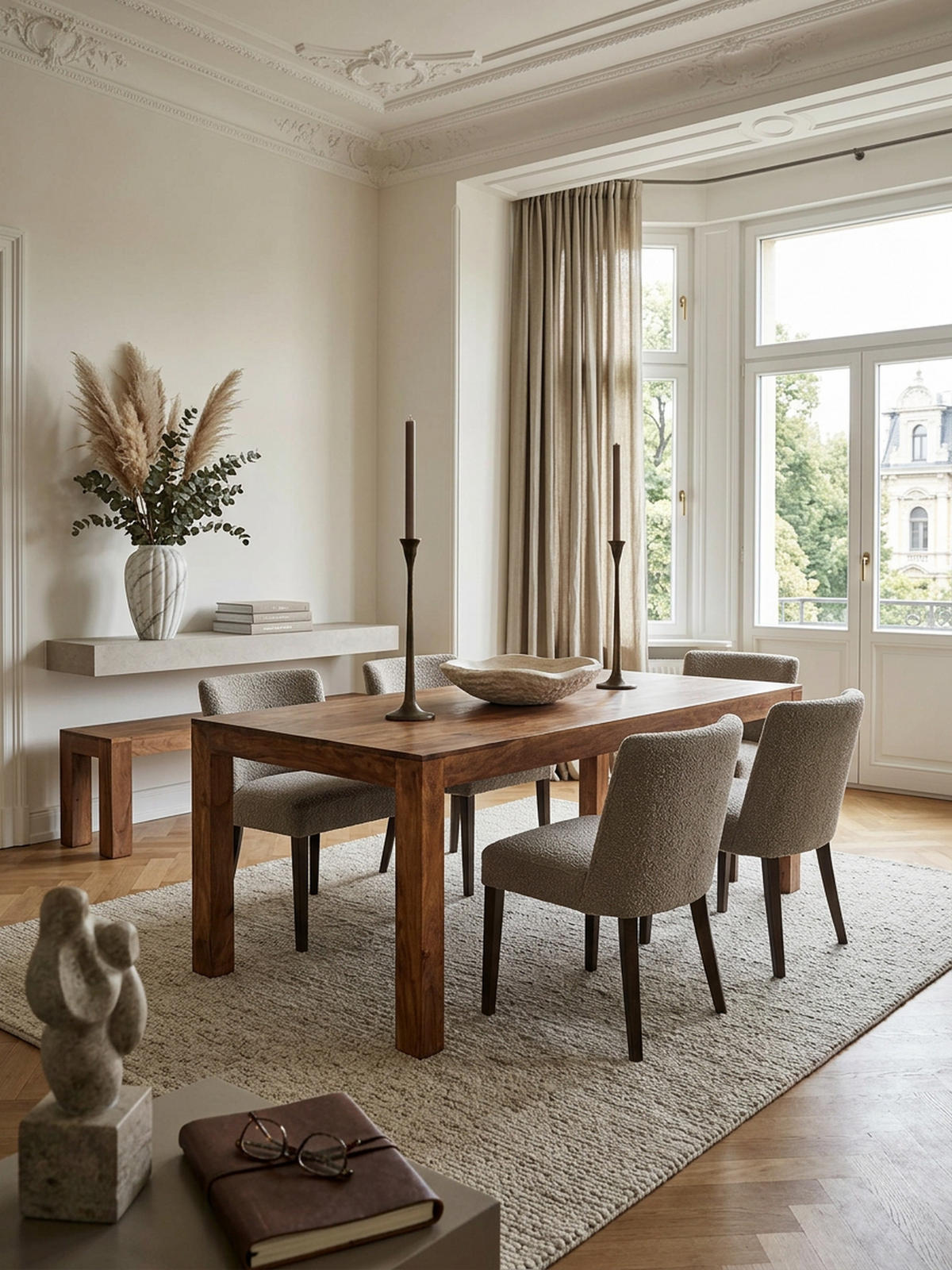 ESSTISCH Massivholz Akazie Rechteckig Handgefertigt NAKO, Braun 200x100x76 cm - Dunkelbraun/Braun, Holz (100/200/76cm) - KADIMA DESIGN