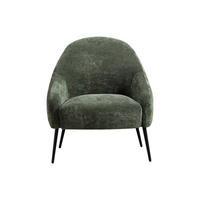 SESSEL mit gerader Rückenlehne - 1 Person - Stoff - Grün - - Grün, Textil (73.5/80/83cm) - Vente-Unique