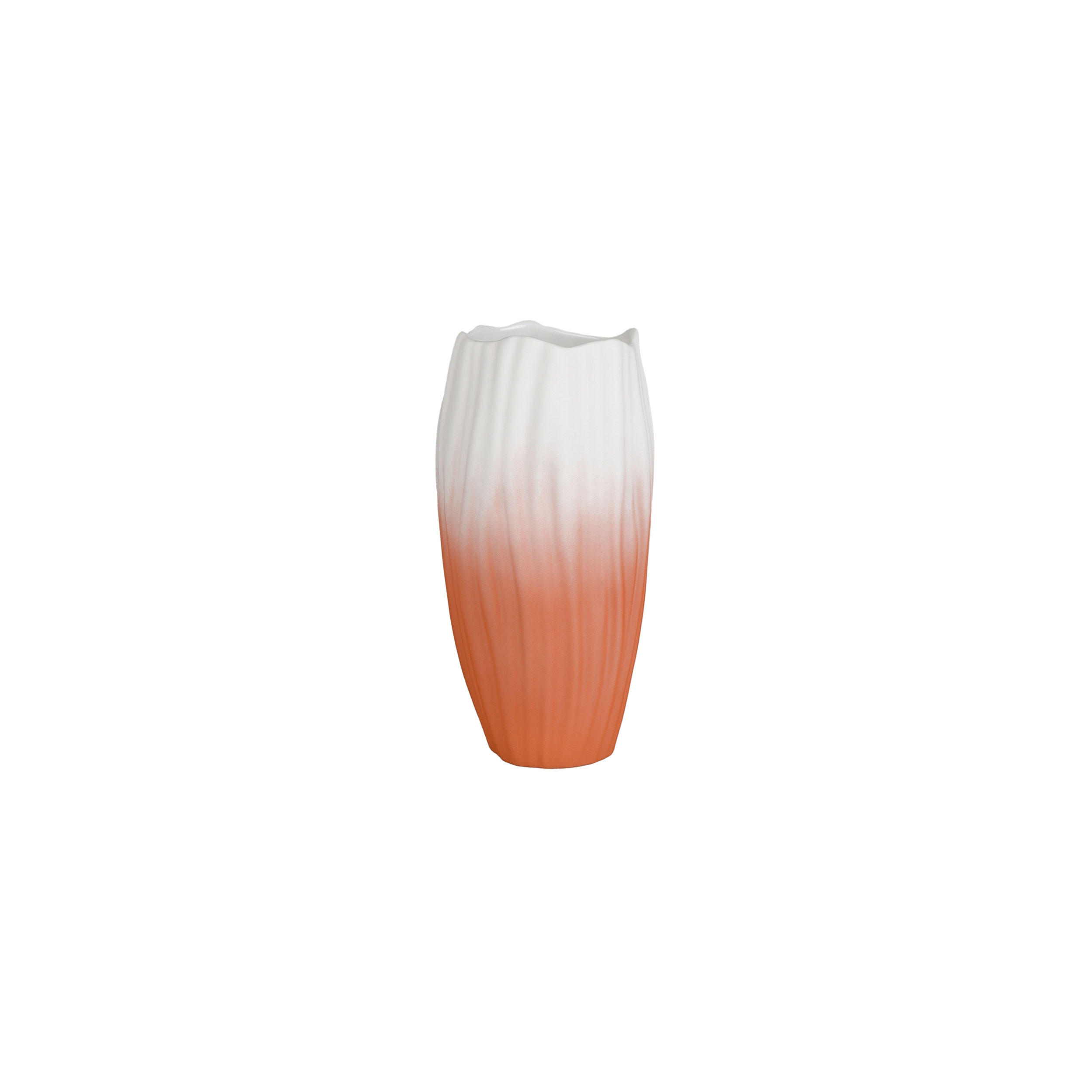 VASE Spirulina, Biskuit-Porzellan, Rot, 16.5 cm - Rot, Keramik (16.5cm) - Goebel