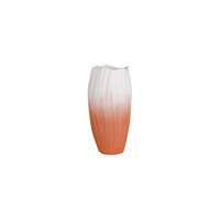 VASE Spirulina, Biskuit-Porzellan, Rot, 16.5 cm - Rot, Keramik (16.5cm) - Goebel