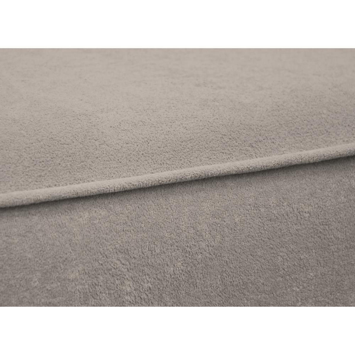 ECKSCHLAFSOFA Carlos cappuccino - Schwarz/Cappuccino, Kunststoff/Textil (265/170cm) - Beautysofa