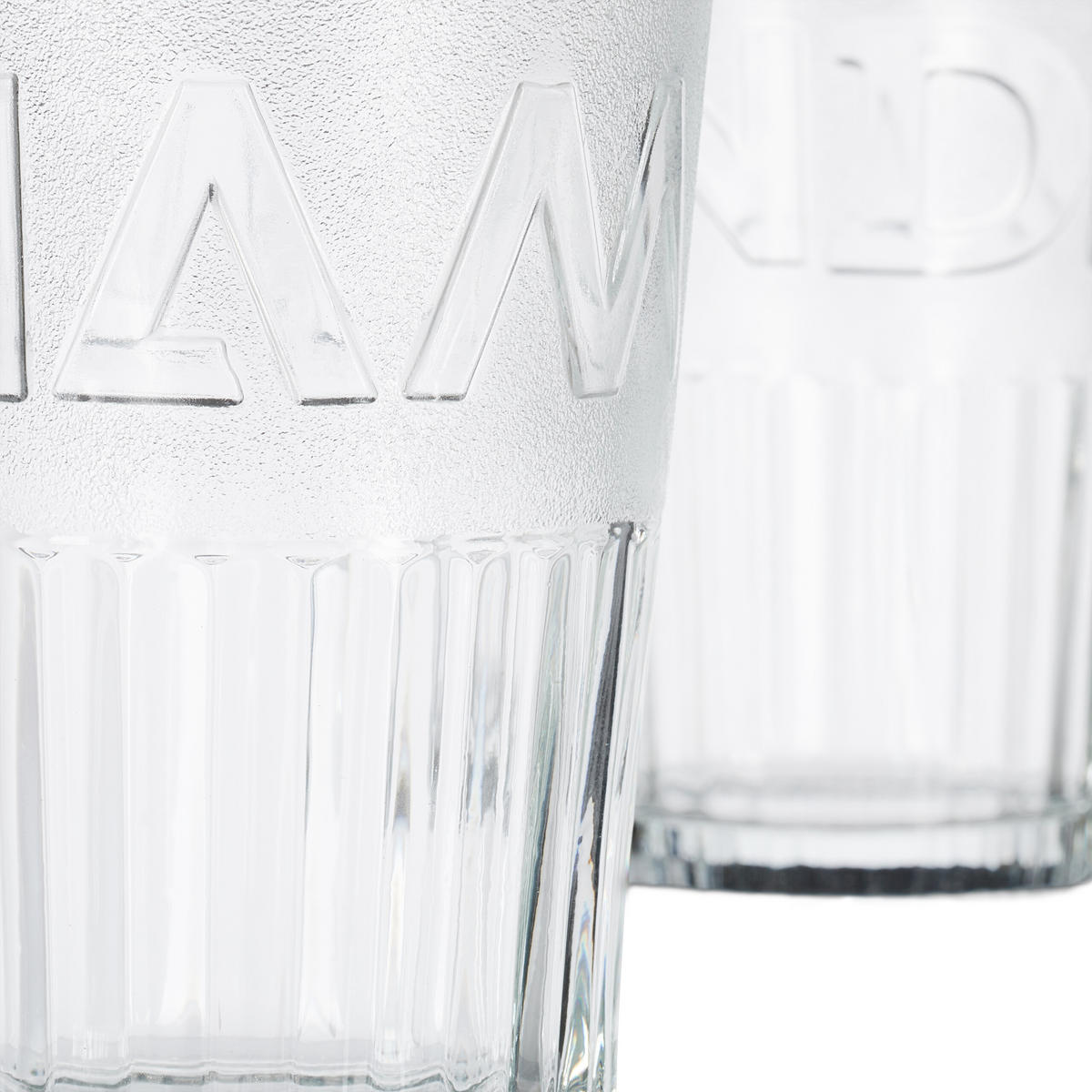 2XTRINKGLÄSER - Transparent, Glas/Kunststoff (0.45L) - Relaxdays